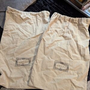 Gucci Beige Dust Bags